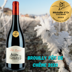 Quatre médailles au Concours international du Gamay 2022