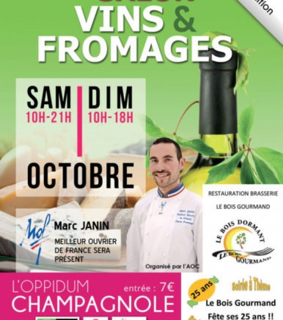 Salon des Vins et du Fromage à l’Oppidum